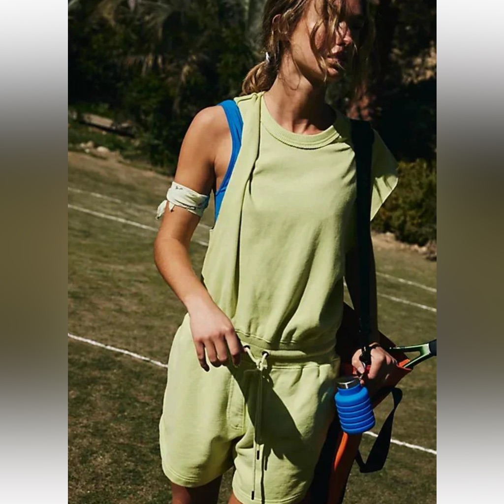 Fp Movement By Free People Lime Jumpsuit